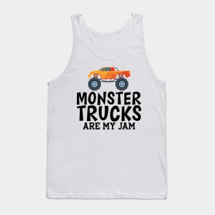 Monster trucks are my jam Tank Top